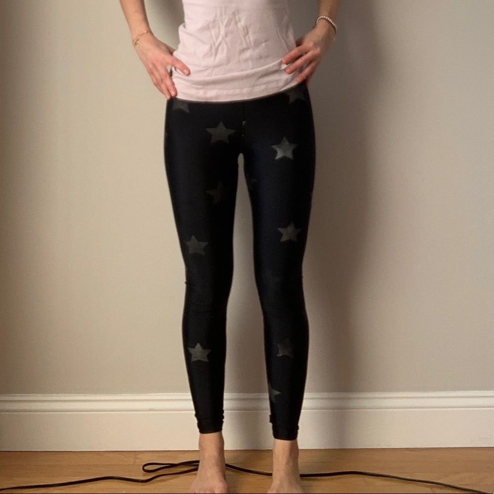 Terez Metallic Star Leggings